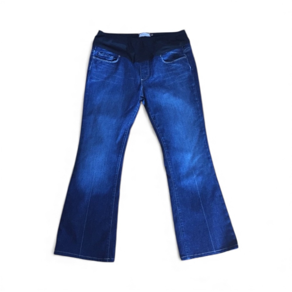 Paige maternity jeans Laurel canyon bootcut 32